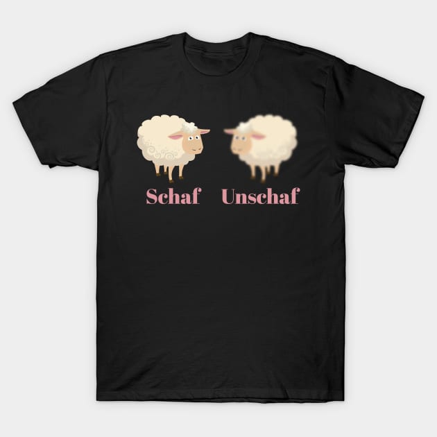 Schaf Unschaf Photography Photographer Photo T-Shirt by MooonTees